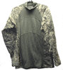 US Combat-Shirt, langarm, At-digital, flammhemmend, ungetragen, large