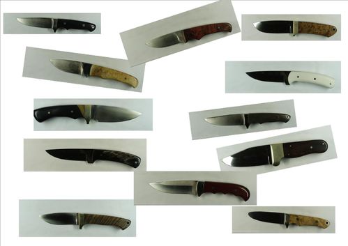 Liste handgefertigter Messer / Einzelstücke