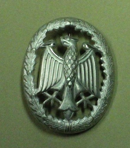 Bundeswehr Leistungsabzeichen, Metall, Ausführung silber